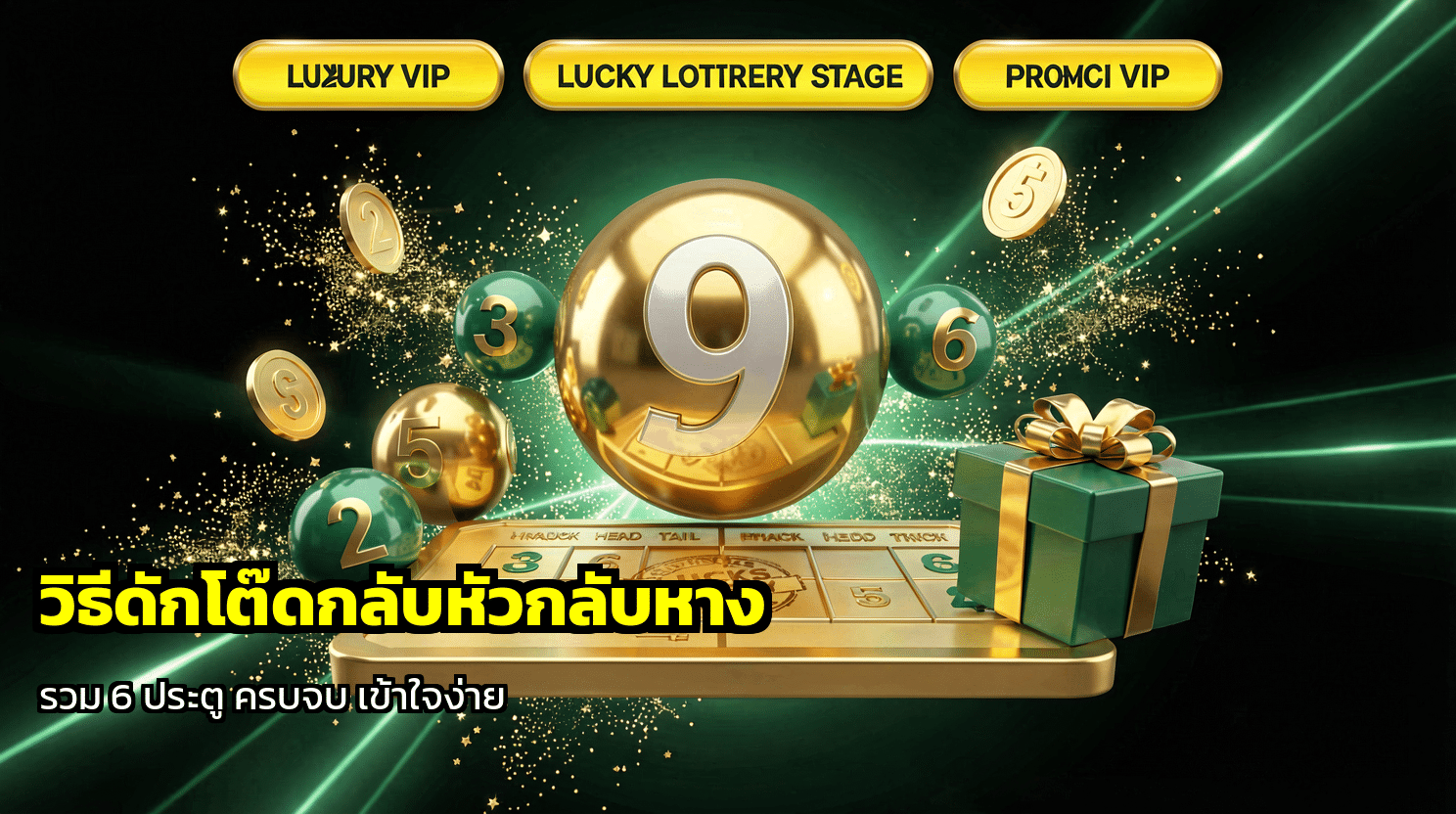 วิธีดักโต๊ดกลับหัวกลับหาง