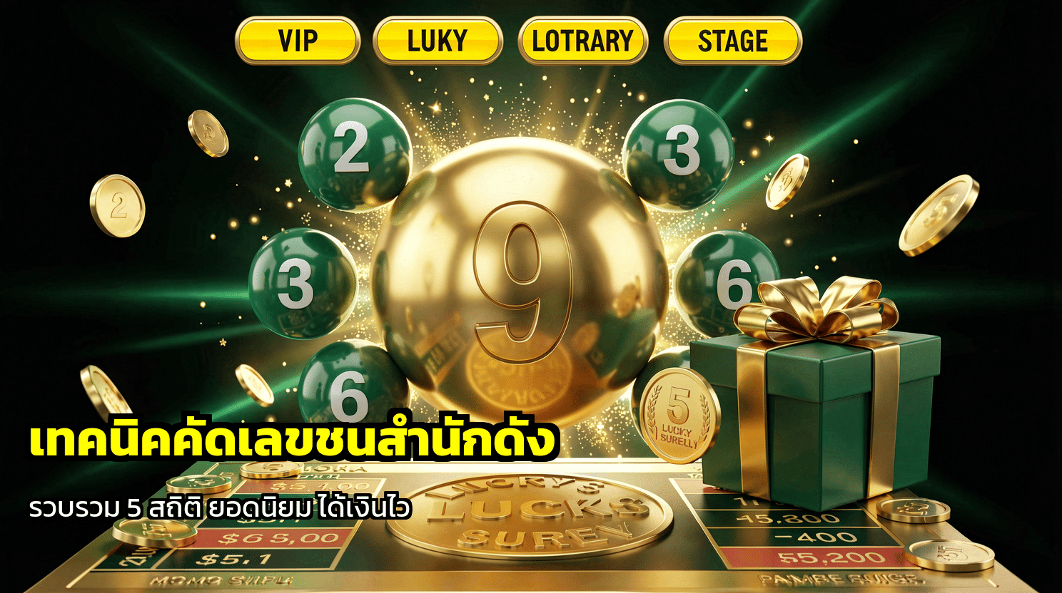เทคนิคคัดเลขชนสำนักดัง